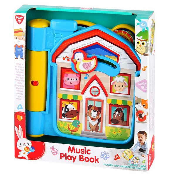Продукт PlayGo Музикална книжка с животни  - 0 - BG Hlapeta